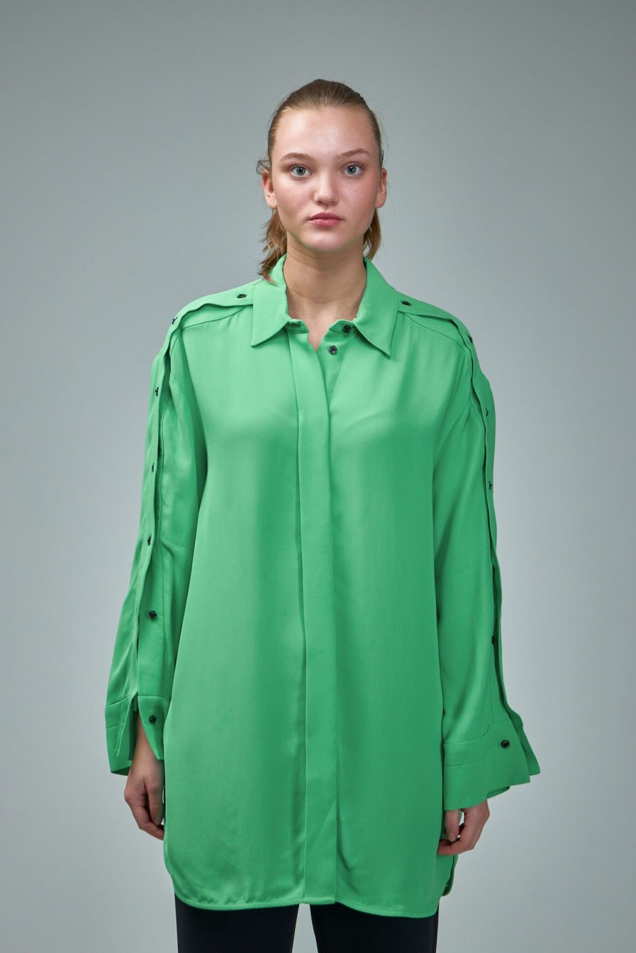 DAY Birger et Mikkelsen Sylvie - Matte Viscose Crepe Blouse Wholesale