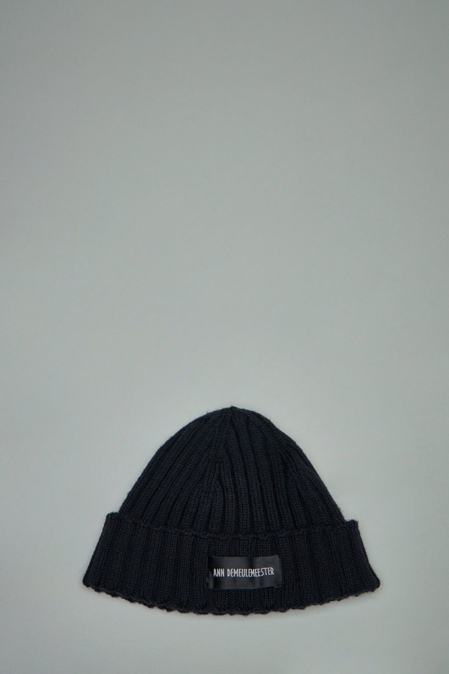 Ann Demeulemeester Hastert Beanie Low Twisted Merino Clearance