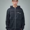 FLÂNEUR Cut And Zip-Up Hoodie Hot