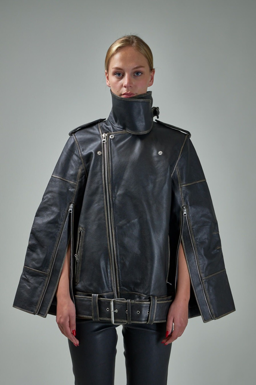 By Malene Birger Beatrisse Leather Jacket Clearance