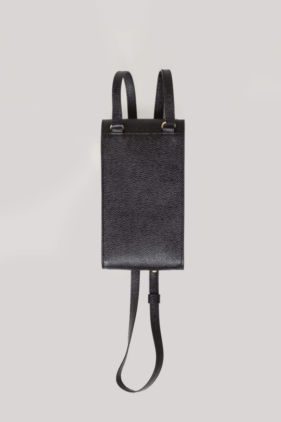 Thom Browne Crossbody Phone Holder Black Online