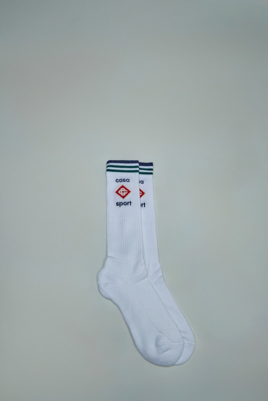 Casablanca Mid Calf Ribbed Sport Sock Clearance