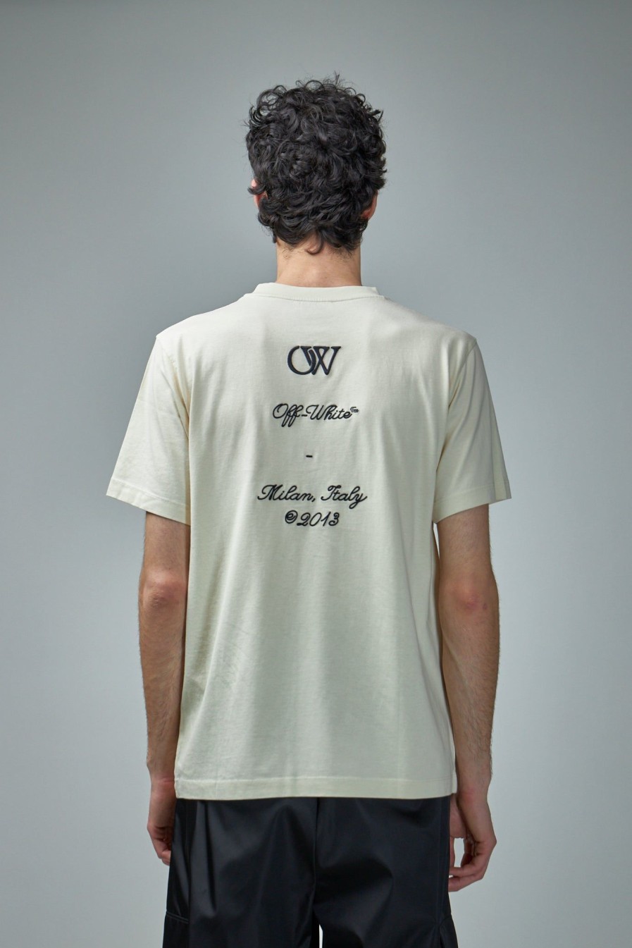 Off-White 23 Logo Slim S/S Tee Online