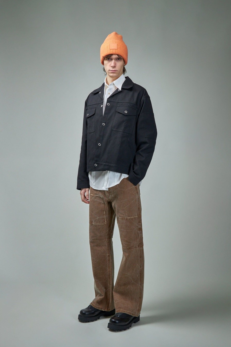 Acne Studios Patch Canvas Trousers Clearance