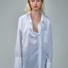 Ann Demeulemeester Jotie Dropped Shoulder Shirt Popeline Best