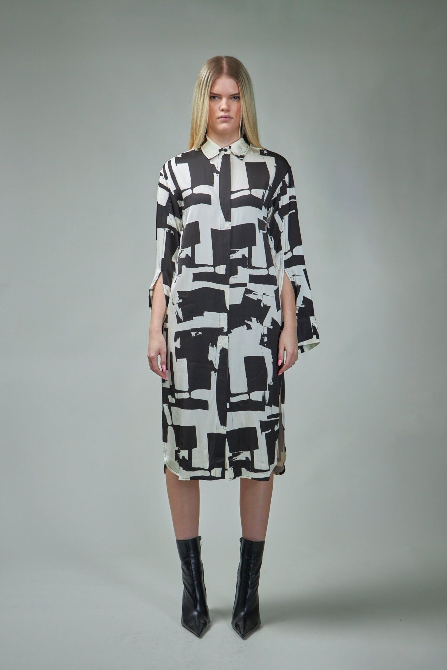 DAY Birger et Mikkelsen Berry Graphic Collage Dress Best