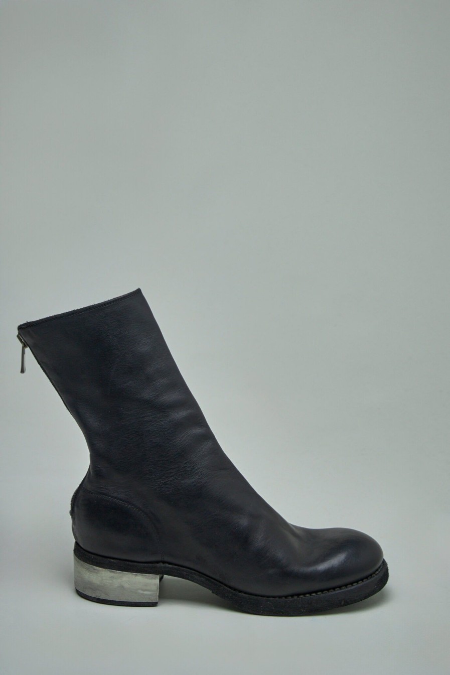 Guidi Back Zip Mid Boot Horse Full Grain Best