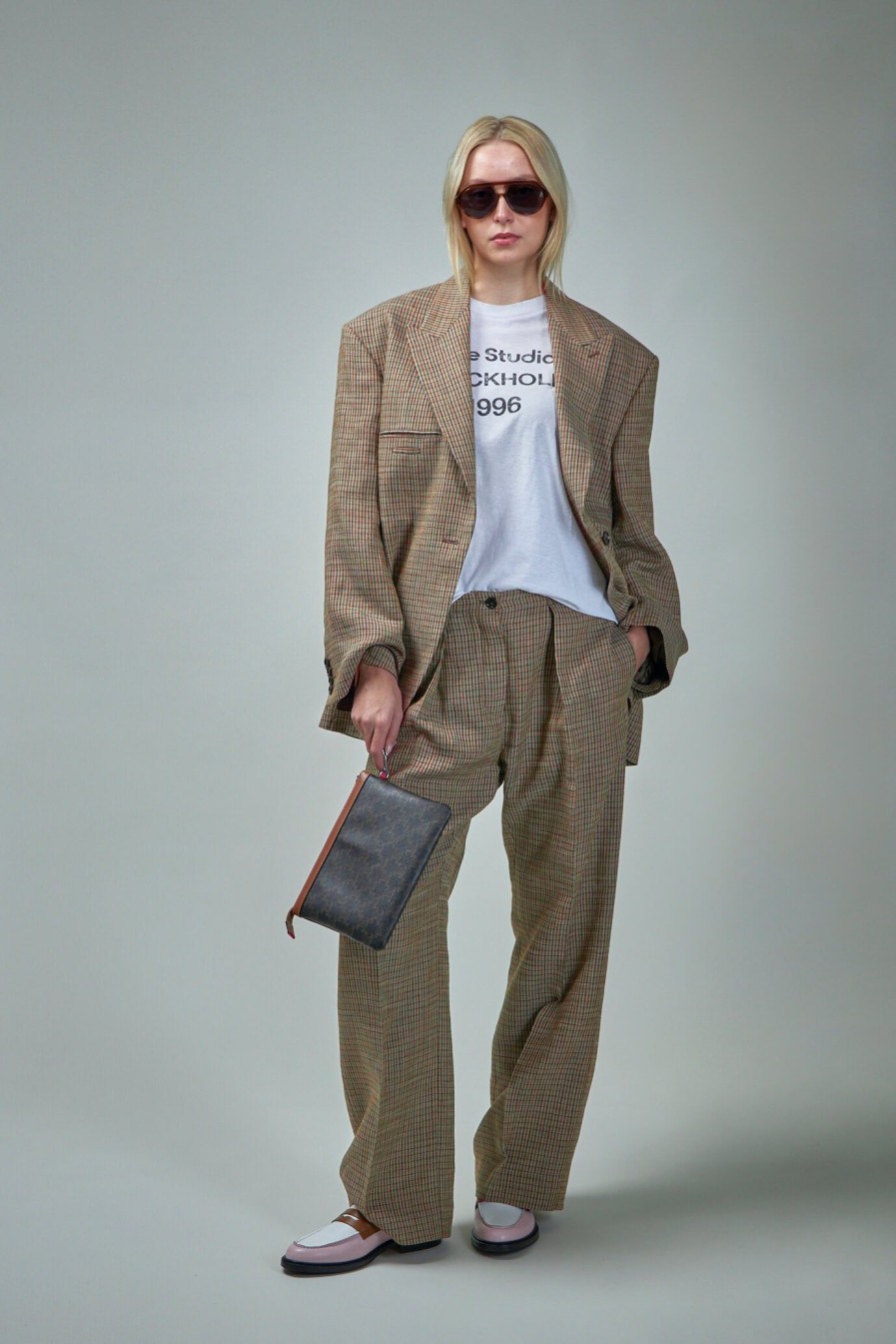 Acne Studios Tailored Lined Blend Trousers Best