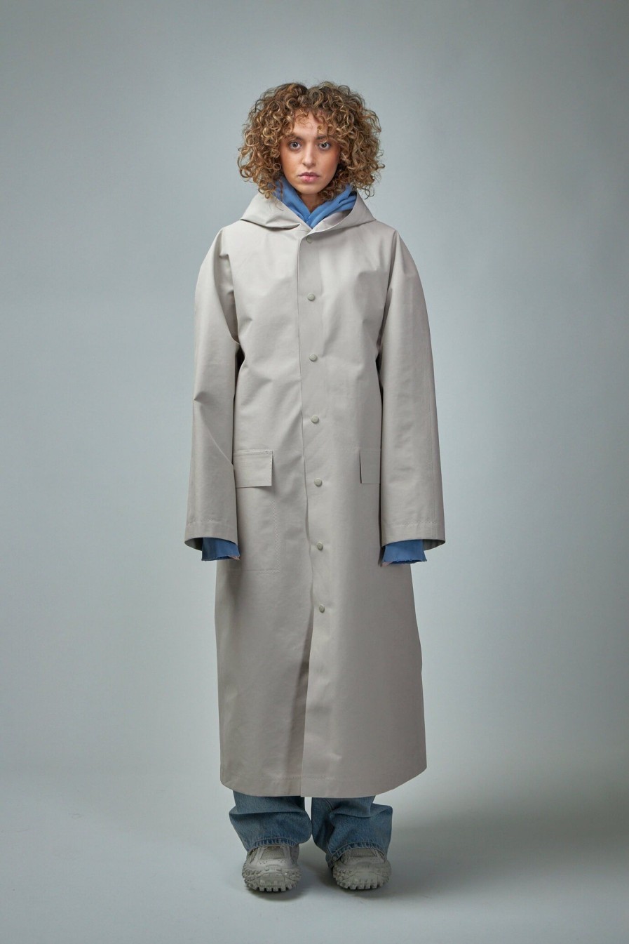 Balenciaga Hooded Raincoat Online