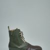 Ziggy Chen Toe-Capped Military Side-Zip Boots Wholesale