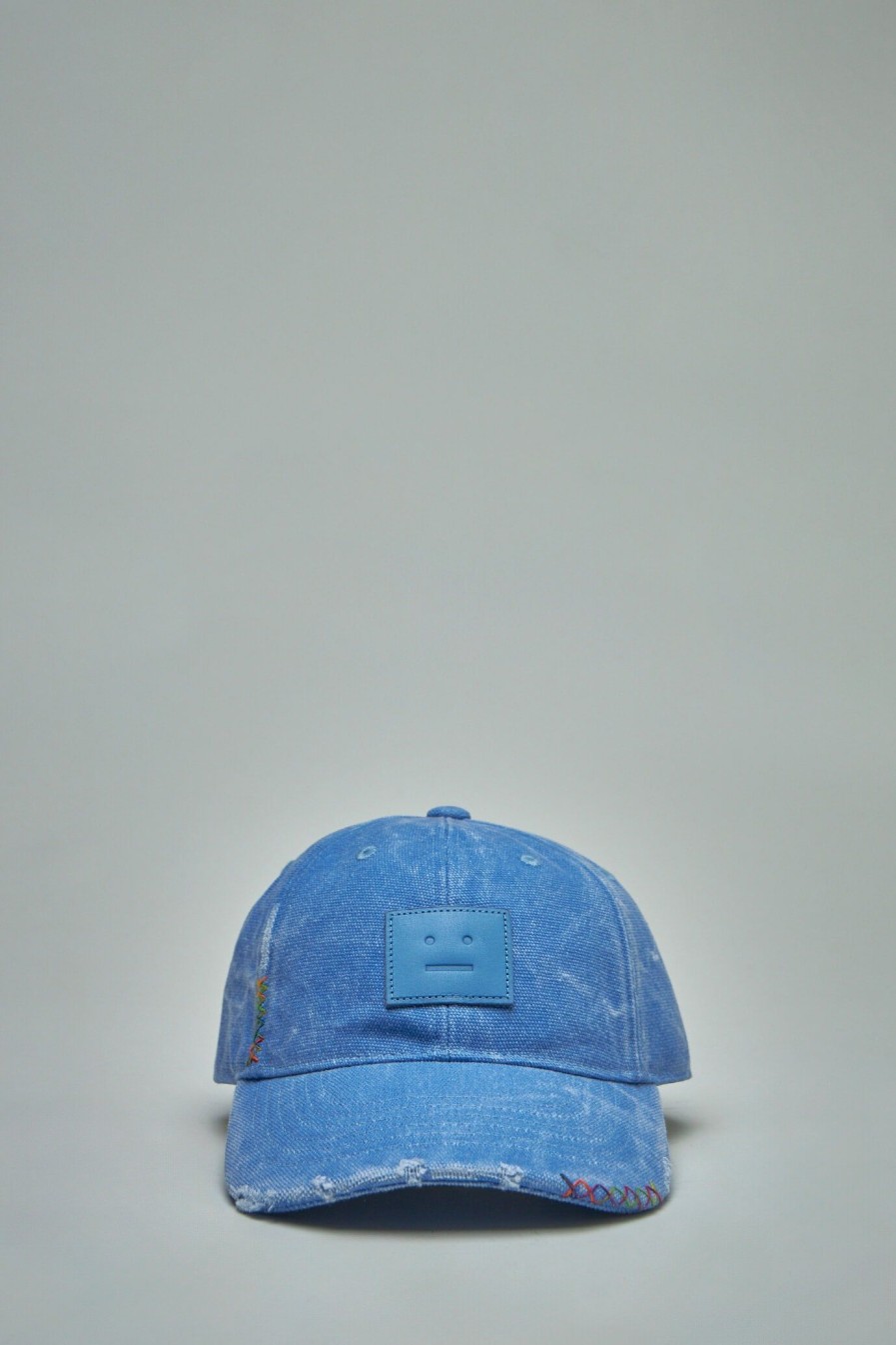 Acne Studios Leather Face Patch Cap Hot