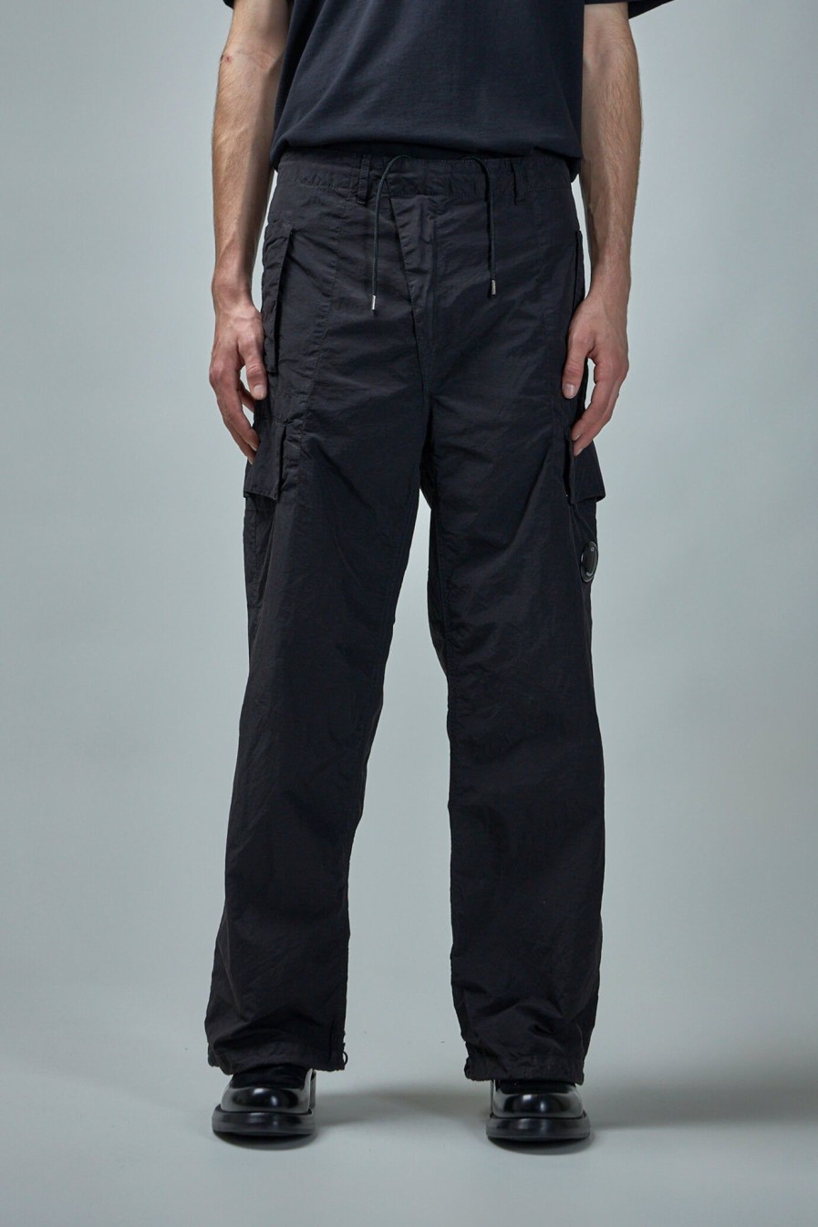 C.P. Company Flatt Nylon Oversized Cargo Pants Wholesale