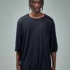 Rick Owens T-Shirt Crewneck Ss T New