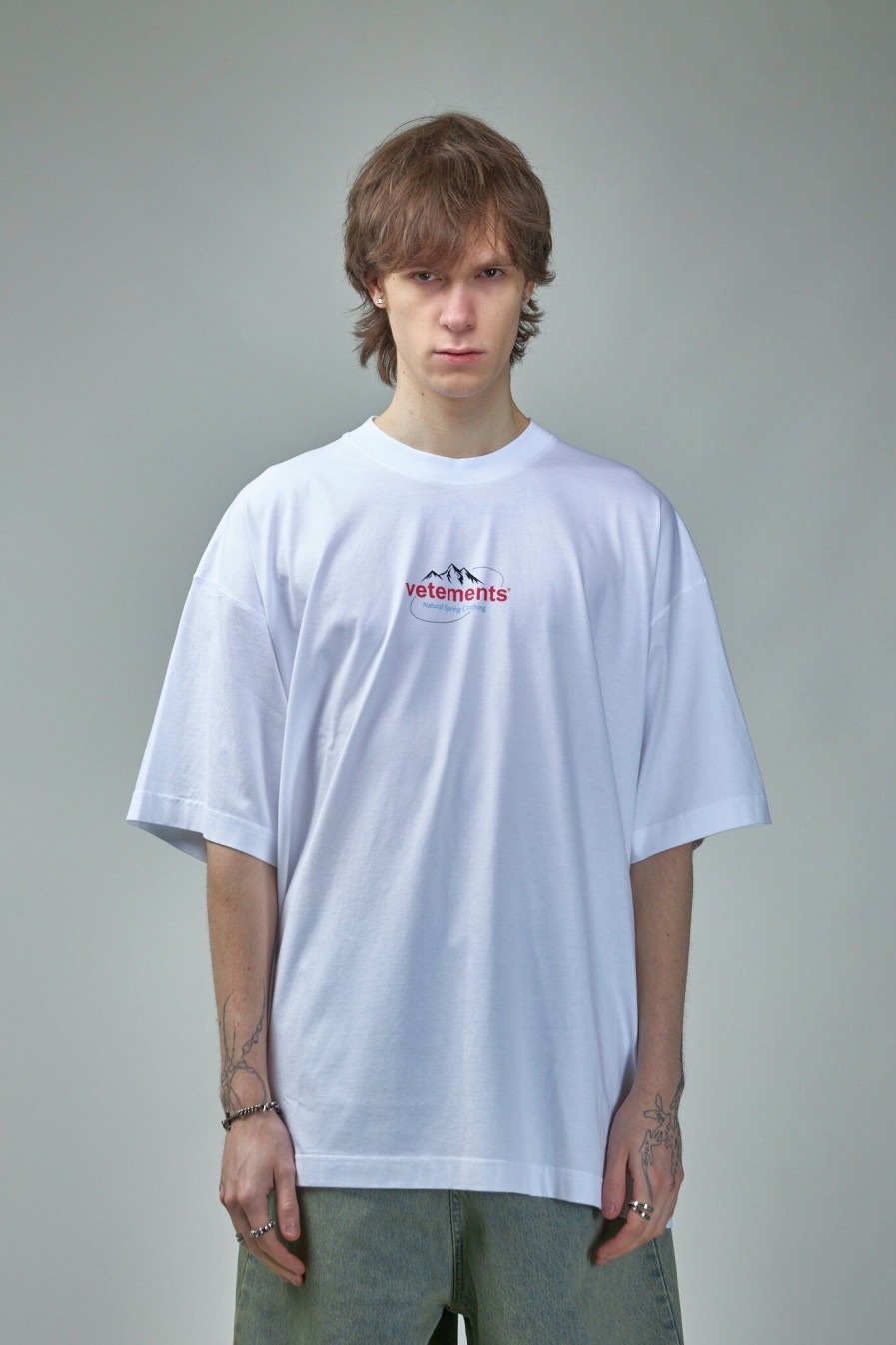 Vetements Spring Water Logo T-Shirt New