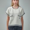 Moncler Tweed Blouse New