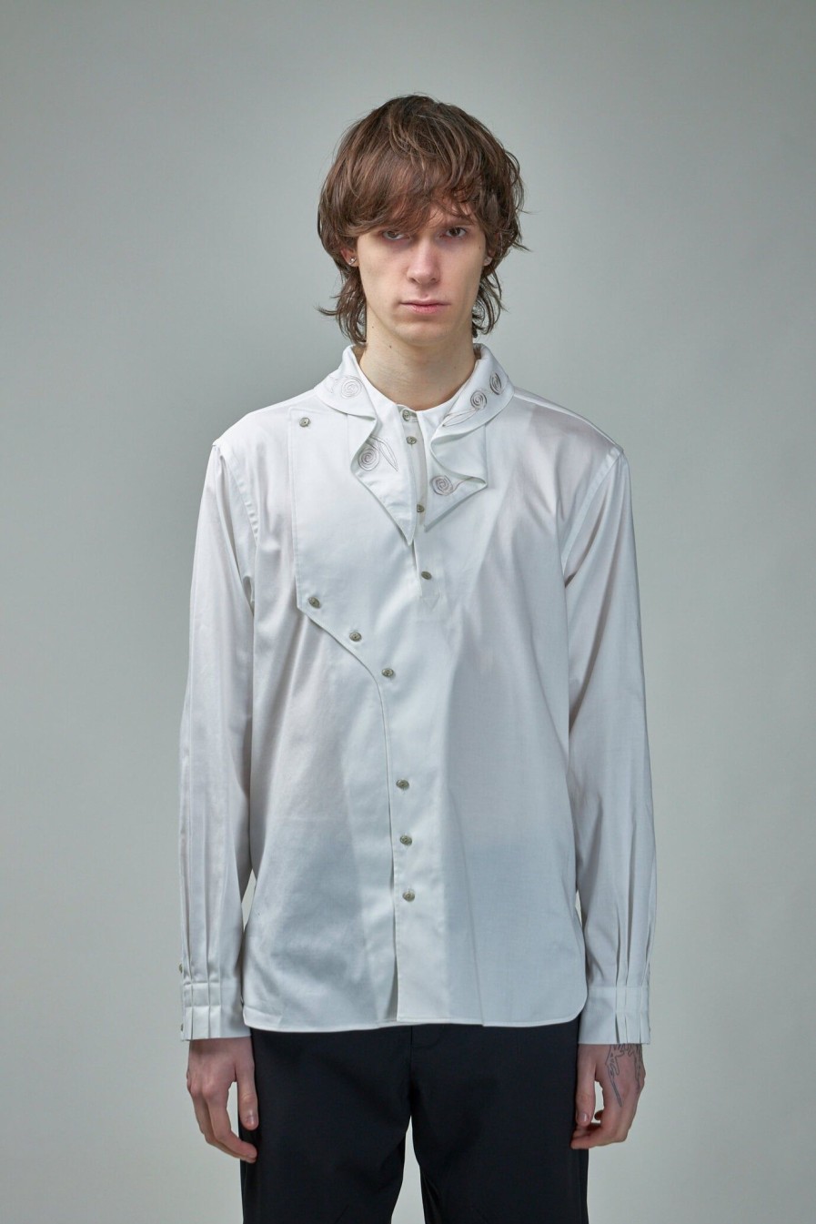 Kiko Kostadinov Nesebur Embroidered Shirt Best