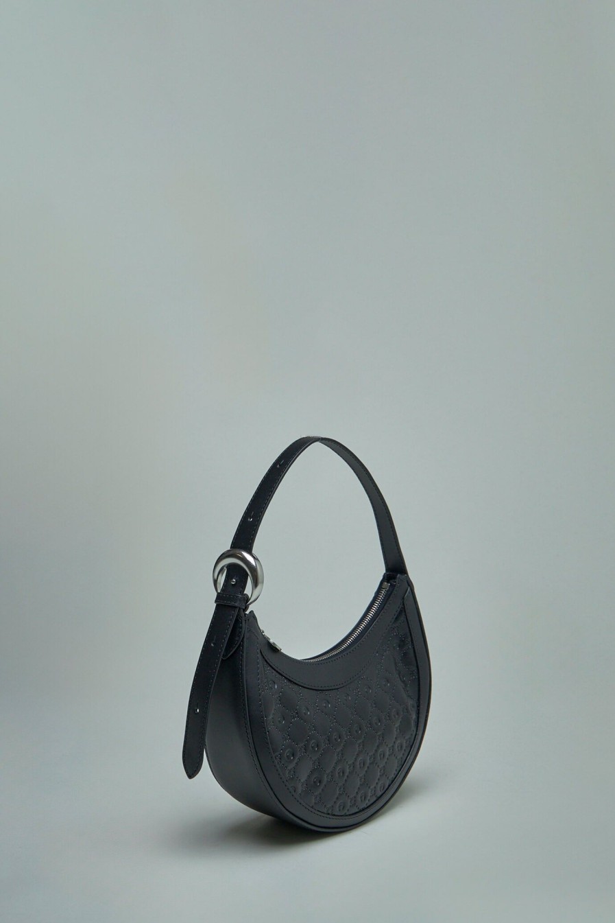 Marine Serre Embossed Leather Eclips Mini Bag Best