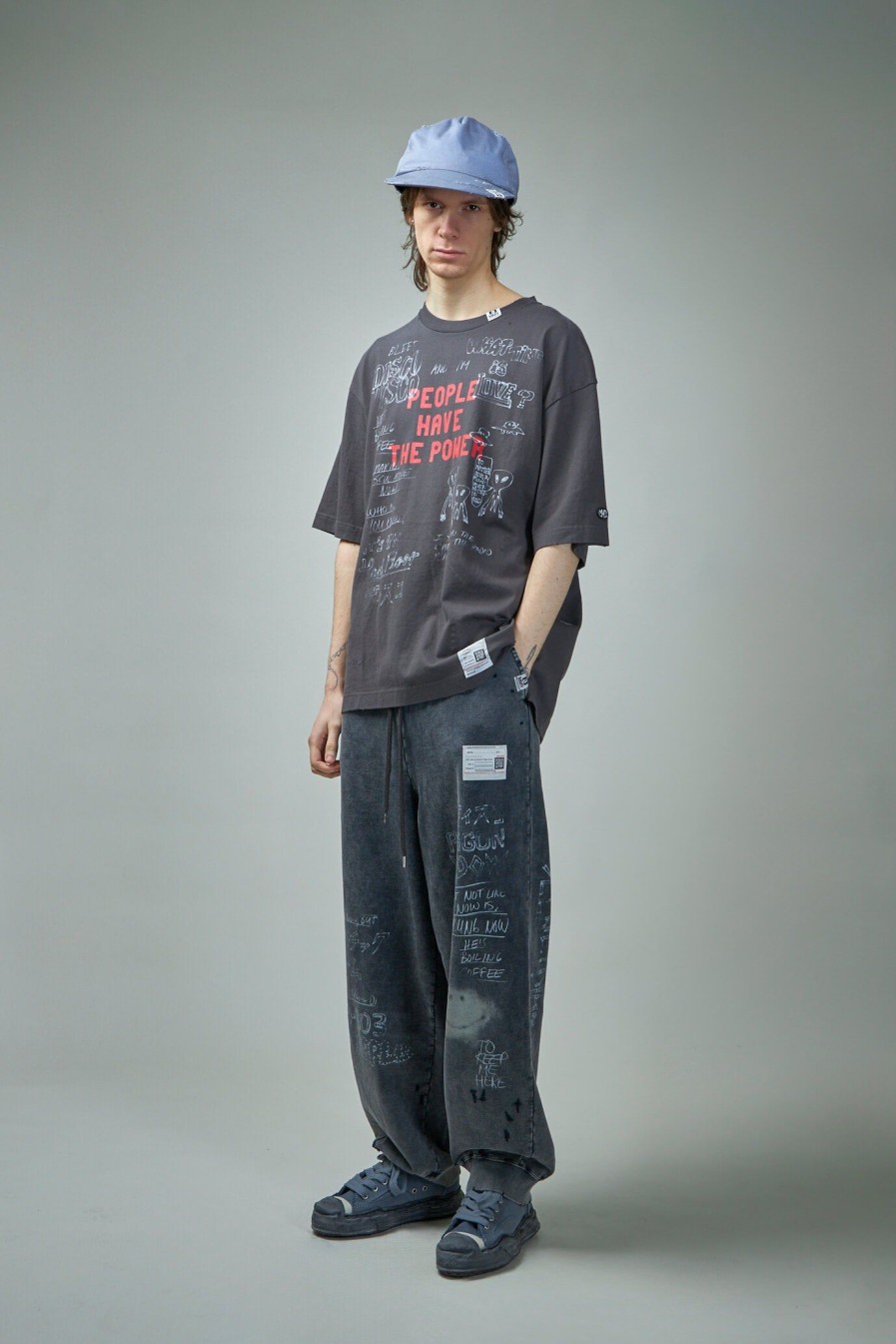 Maison Mihara Yasuhiro Bleached Pants Clearance