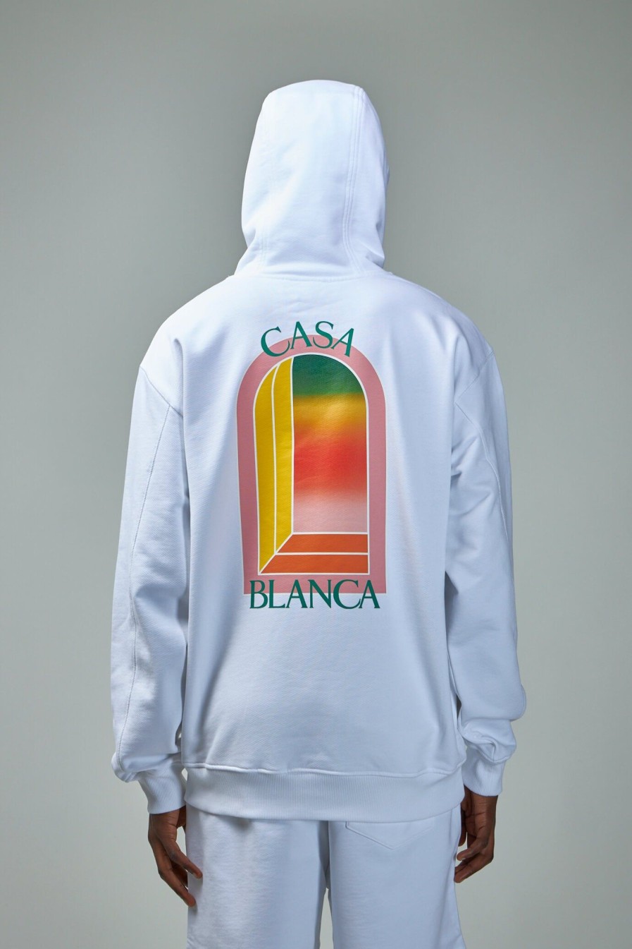 Casablanca Gradient Arch Logo Hoodie Best