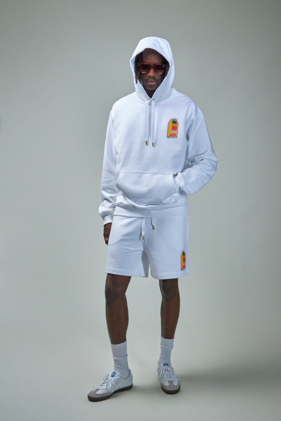 Casablanca Gradient Arch Logo Hoodie Best