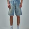 Acne Studios Loose Fit Denim Shorts New