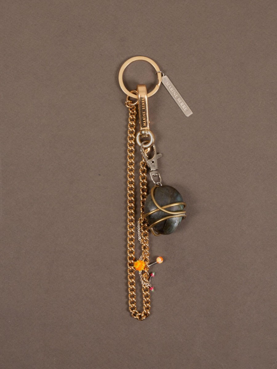 Marine Serre Crystal Healing Keychain Clearance