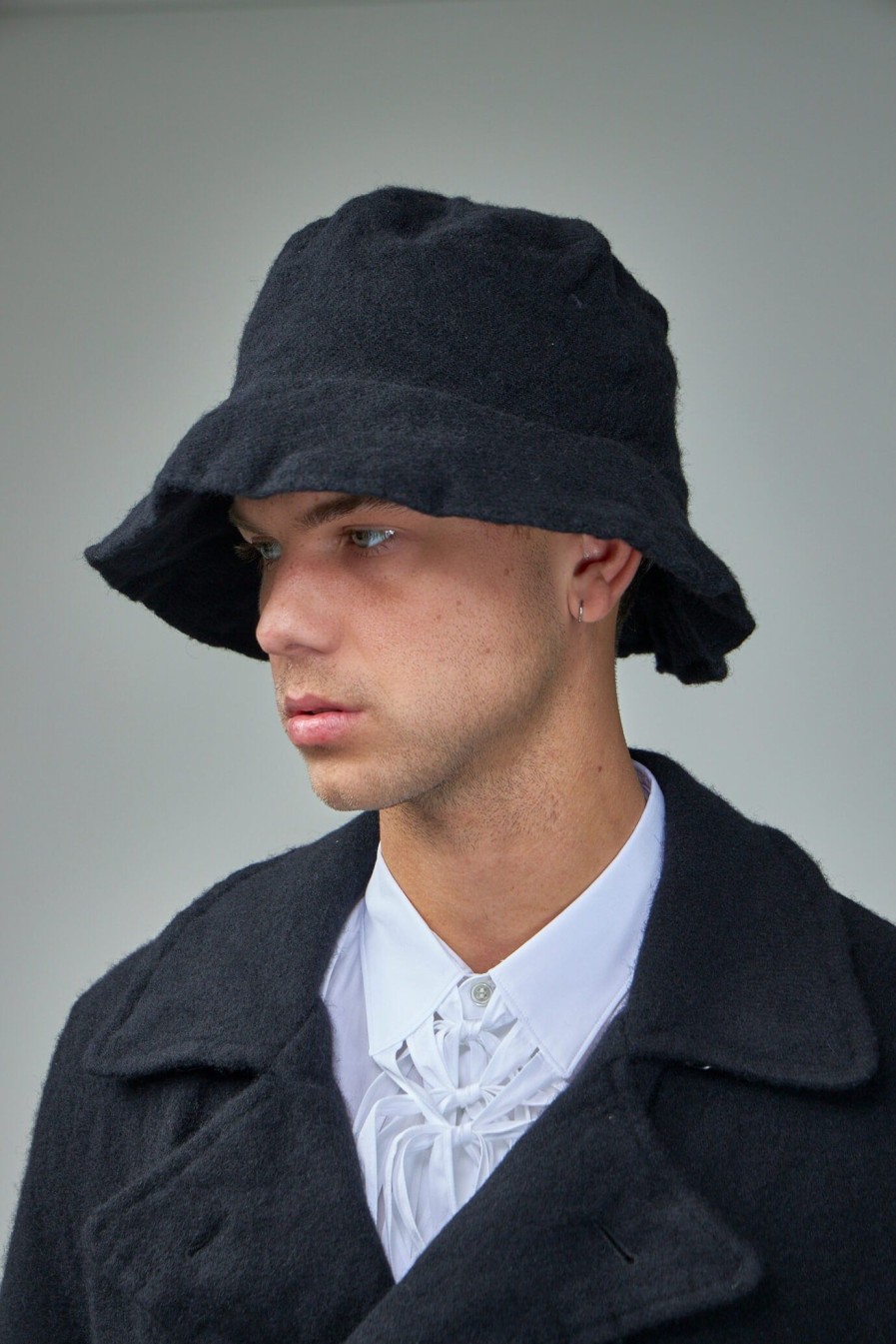 Comme des Garçons Shirts Mens Bucket Hat Woven Hot