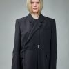 Ann Demeulemeester Ignatius Wrap Tailored Jacket Wholesale