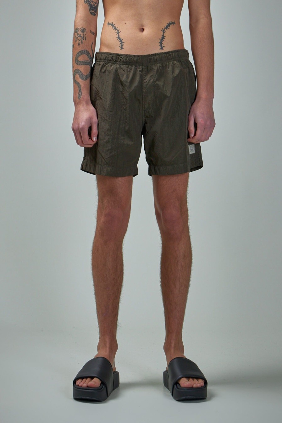 C.P. Company Eco-Chrome R Short Swim Shorts Clearance