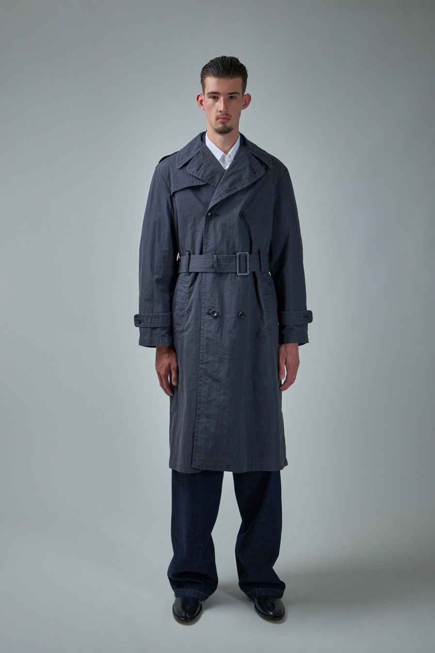 Maison Margiela Washed Trench Coat New