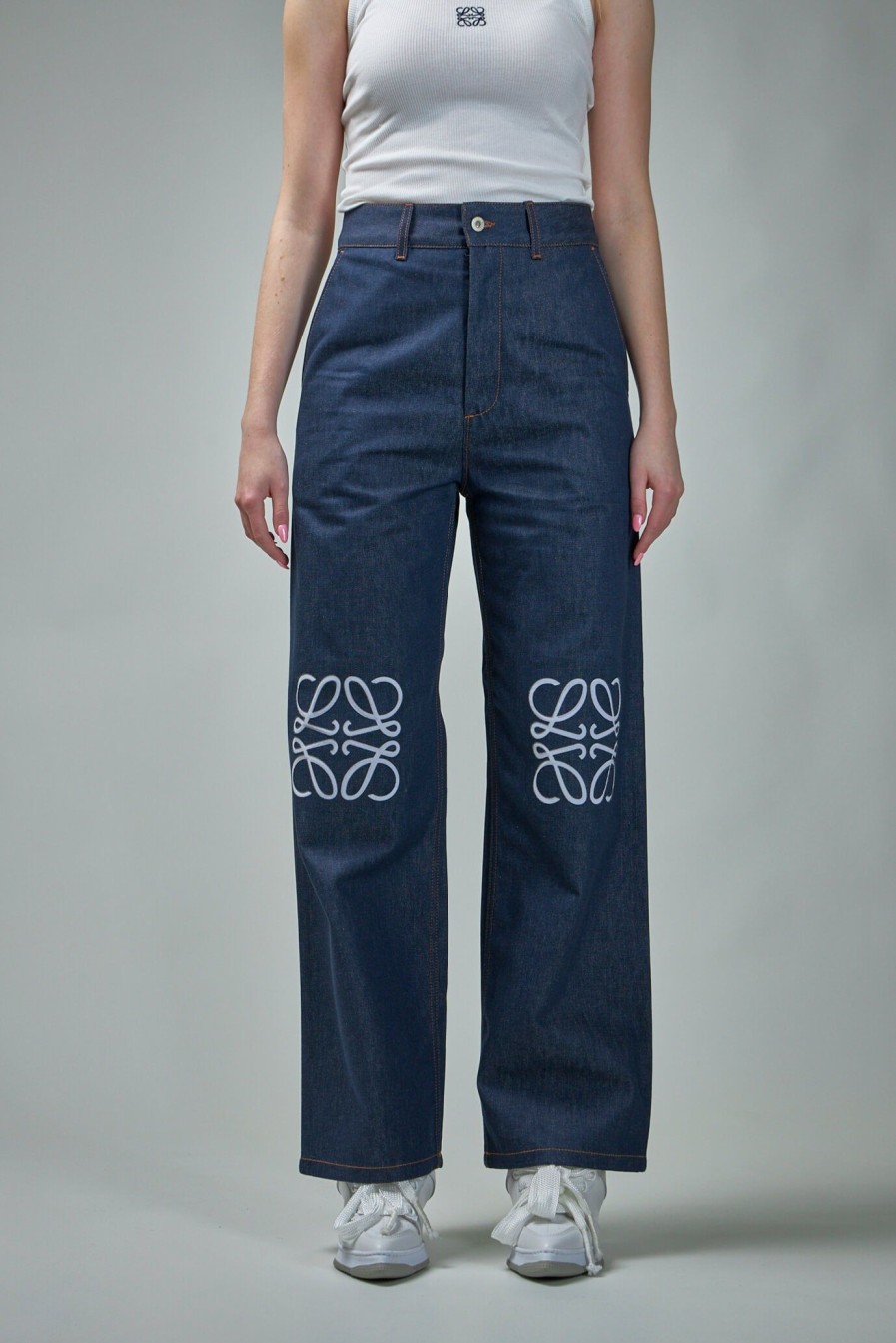 Loewe Anagram Baggy Jeans Hot