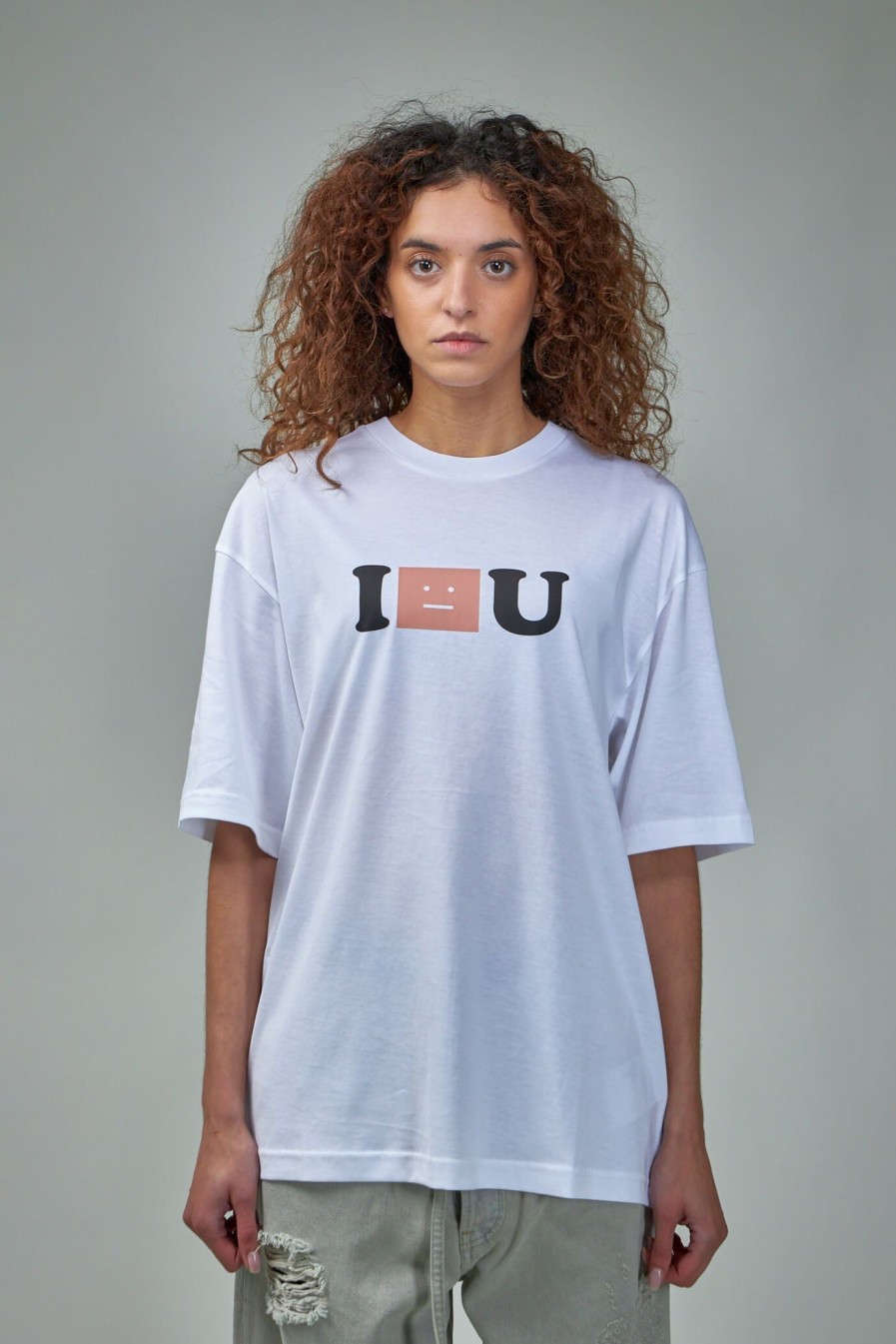 Acne Studios Face Logo T-Shirt Clearance