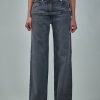 Courrèges One Strap Stone Denim Baggy Pants New