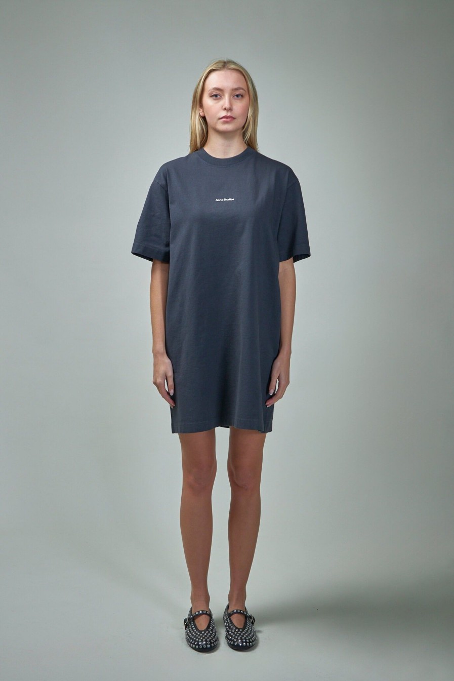 Acne Studios Logo T-Shirt Dress Online