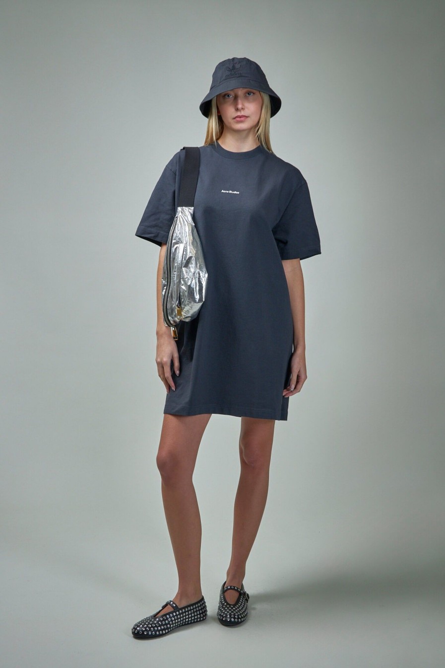 Acne Studios Logo T-Shirt Dress Online