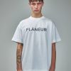 FLÂNEUR Printed Logo T-Shirt Wholesale