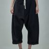 Sofie D'Hoore Relaxed Extra Low Crotch Pants Woven New