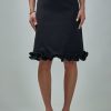 Ganni Bonded Crepe Skirt Clearance