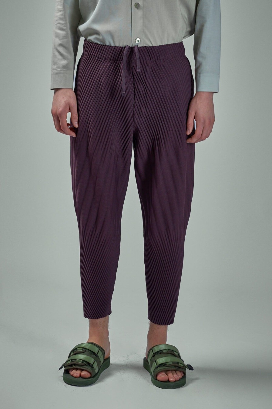 Homme Plissé Issey Miyake Color Pleats Bottoms New