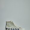 PLAY Comme des Garçons x Converse Multi Heart High Top Shoes New