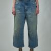 R13 Crop Wide Leg Jean Clinton Best