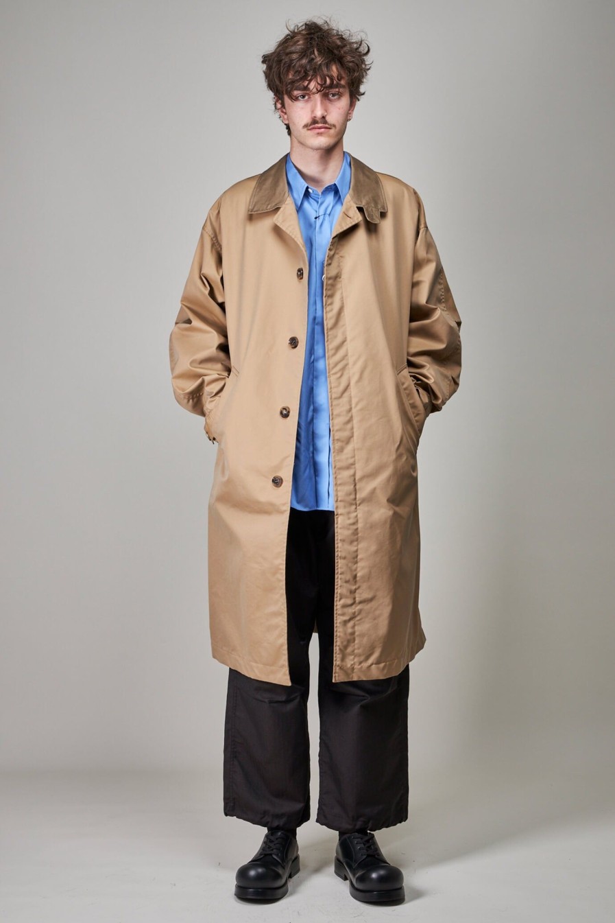 Comme des Garçons Homme Mens Coat, Beige New