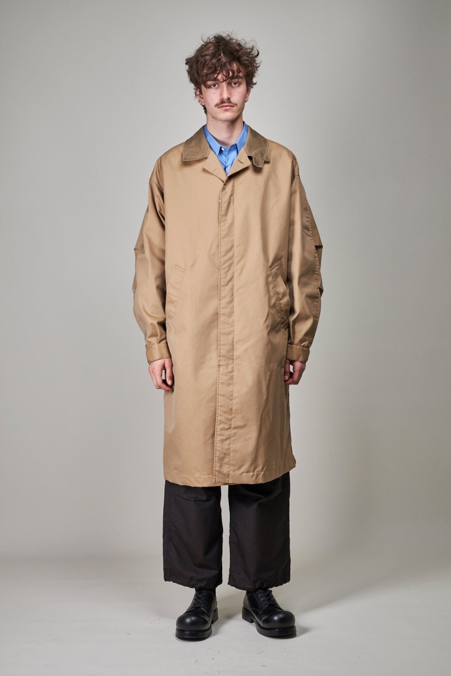 Comme des Garçons Homme Mens Coat, Beige New