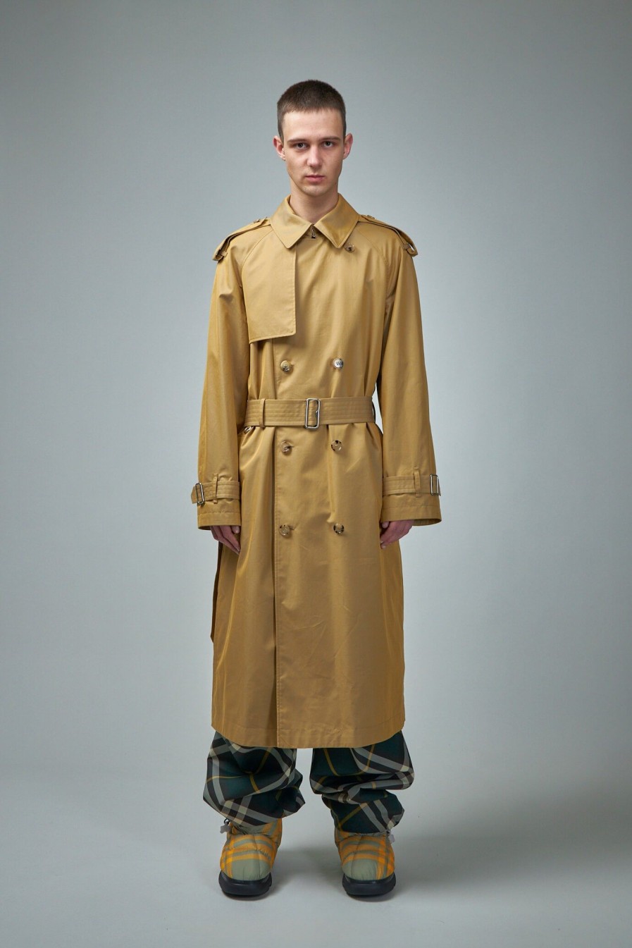 Burberry Long Gabardine Trench Coat Best