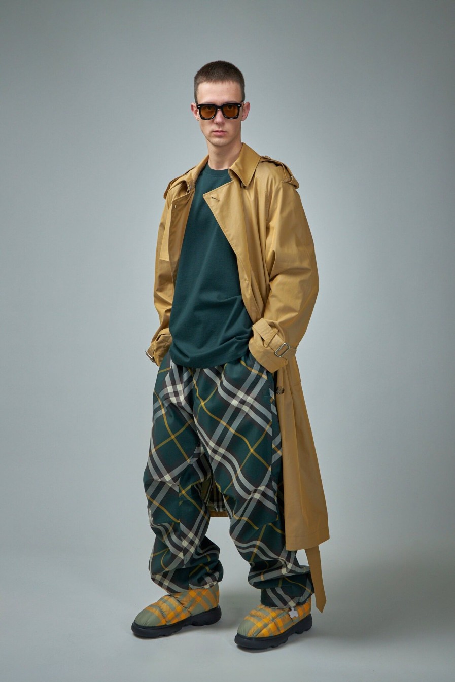 Burberry Long Gabardine Trench Coat Best