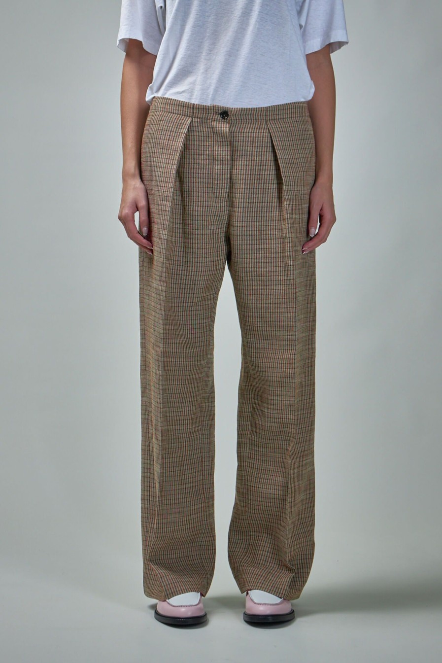 Acne Studios Tailored Lined Blend Trousers Wholesale