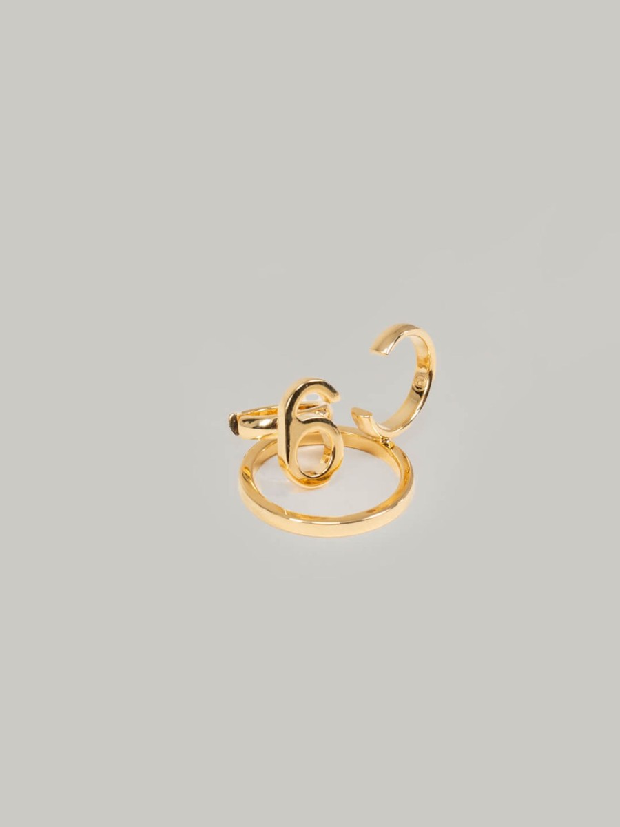 MM6 Margiela Earcuff Earring Pairplated Clearance