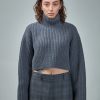 Balenciaga Cropped Sweater Wholesale