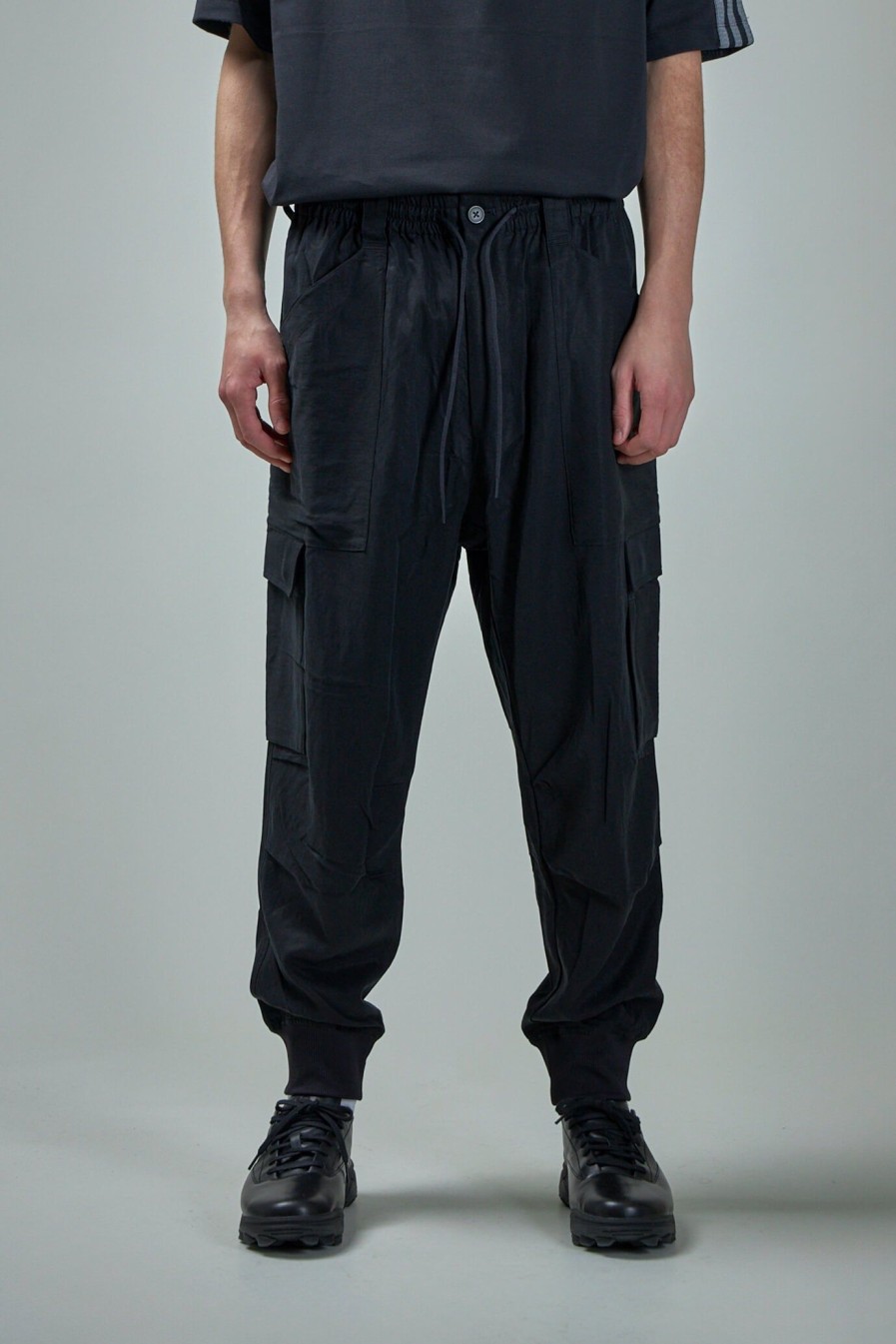 Y-3 Yohji Yamamoto Wash Twill Cuff Pant Hot