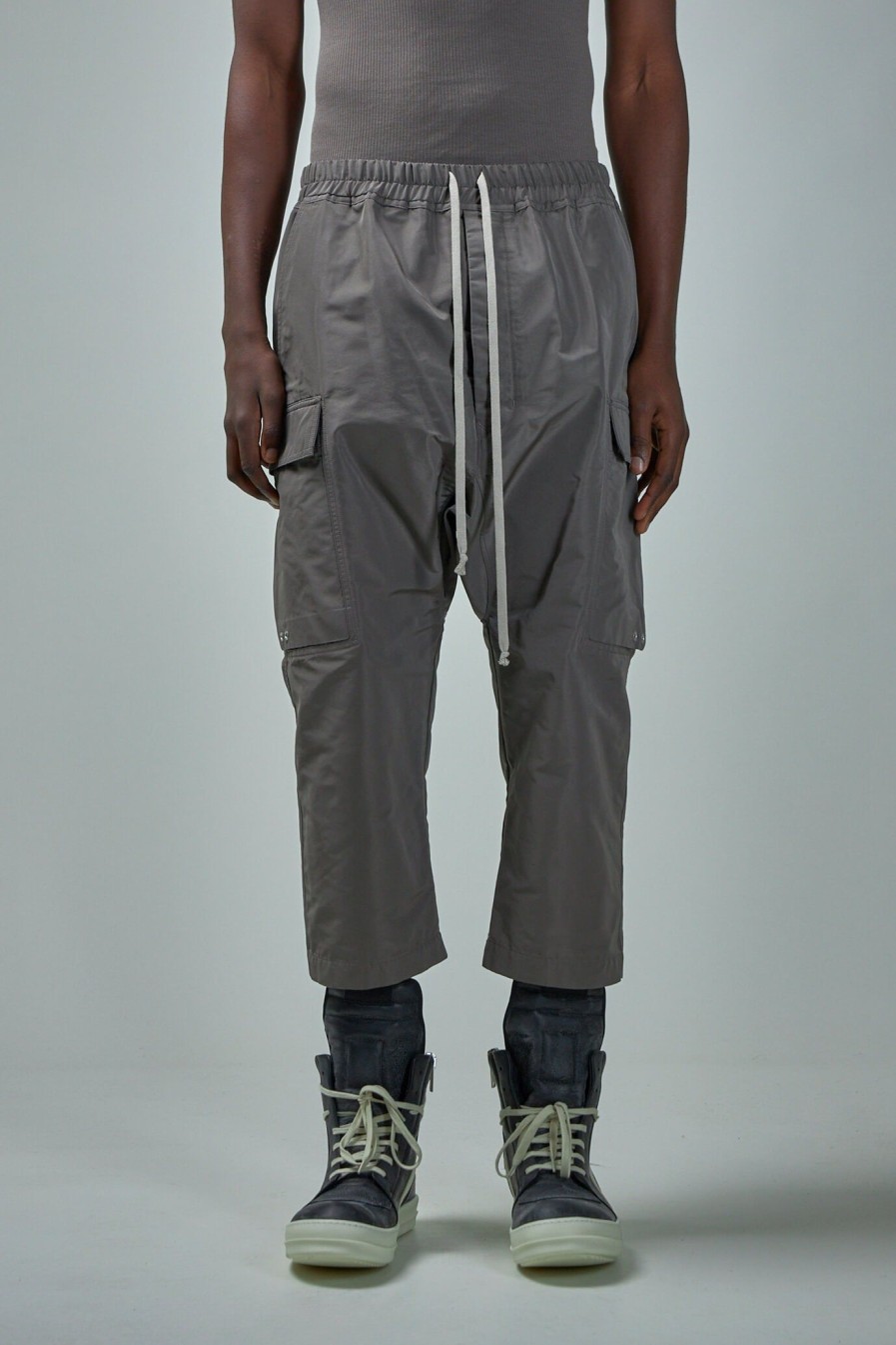 Rick Owens Pantaloni Cargo Cropped Clearance